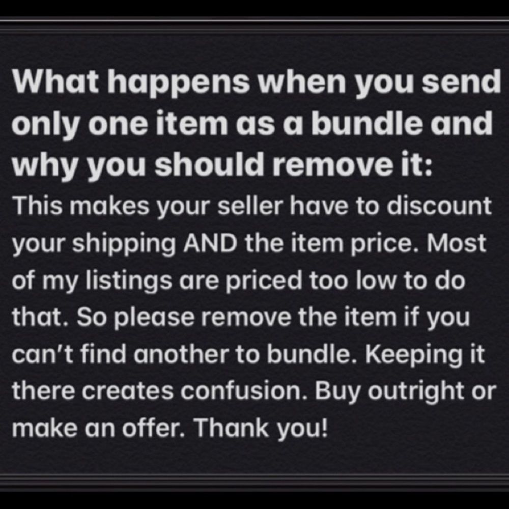 Bundles - Please Read - image 1